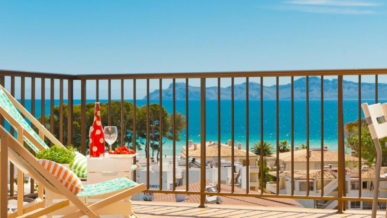 Apartment The Shell Ii, Beach Views And Pool Alcudia  Luaran gambar