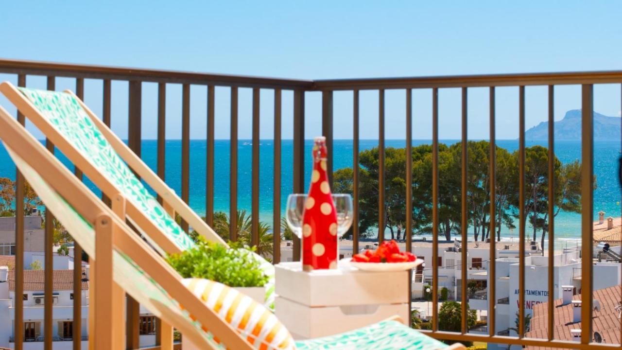Apartment The Shell Ii, Beach Views And Pool Alcudia  Luaran gambar