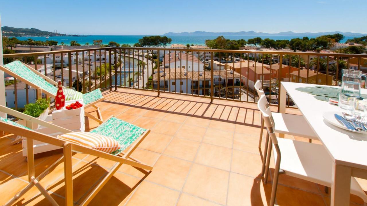 Apartment The Shell Ii, Beach Views And Pool Alcudia  Luaran gambar